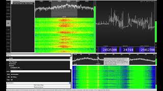 Locate Power Line noise use RTLSDR dongle CubicSdr and a laptop Find the worst freq noise on AM [upl. by Hedges810]