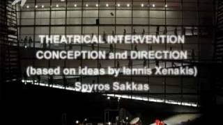 Iannis Xenakis ORESTEIA quotCenter of Vocal Artsquot Spyros Sakkas [upl. by Eddi]