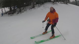 Man skis nonstop for 24 hours raises money for atrisk youth in Lewiston [upl. by Stafford]