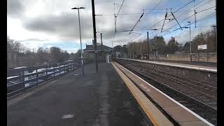 Northern 158860 departs from Morpeth [upl. by Enneyehs]