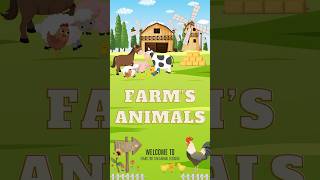 Learn amp Laugh with Farm Animals 🐄🐓  Farm Animals for Kids  ABC ZOO Fun Animal Lessons shorts [upl. by Ailemor]