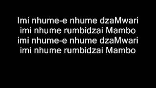 Zimbabwe Catholic Shona Songs  Nhume DzaMwari Rumbidzai Mambo with LYRICSwmv [upl. by Selyn939]