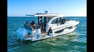 Beneteau Antares 11 36 Walkthrough Maneuvering and details [upl. by Ettenajna]