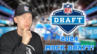 MY 2024 NFL MOCK DRAFT [upl. by Elokcin]