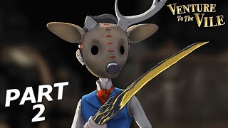 VENTURE TO THE VILE Gameplay Walkthrough Part 2  RAINYBROOK FULL GAME [upl. by Inwat]