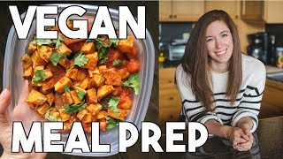 VEGAN MEAL PREP  High Protein  Gluten Free  Soy Free  By WorkweekLunch [upl. by Aneleh620]