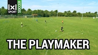 The Playmaker Innovative Soccer Drill  Improve Orientation Coordination amp Adaptation [upl. by Dreher]