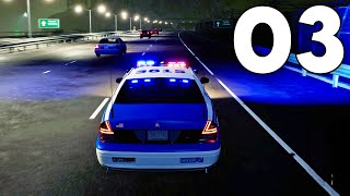 Police Simulator Highway Patrol  Part 3  The Night Shift [upl. by Odom]