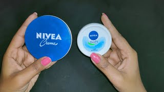 which cream is best For Dry And Oily Skin  Nivea soft cream vs Nivea cream  Nivea cream review [upl. by Reema]