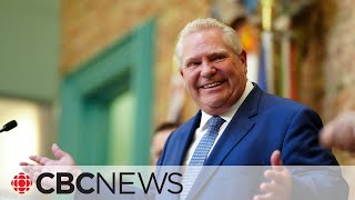 Ontario Premier Doug Ford isnt ruling out a 2025 election [upl. by Gnuj]