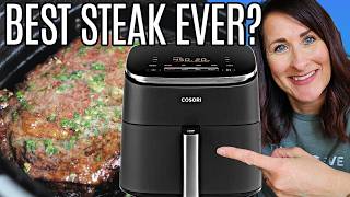 The BEST Way to COOK STEAK  In the Air Fryer [upl. by Lananna381]