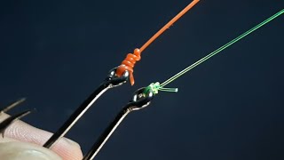 Trilene knot vs palomar knot fishing knot tutorial [upl. by Civ689]