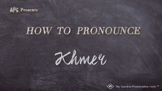 How to Pronounce Khmer Real Life Examples [upl. by Wohlert]