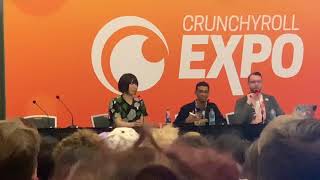 Mob Psycho 100 Mob Kageyamas Voice Actor Setsuo Ito at CRX 2019 [upl. by Syhr]