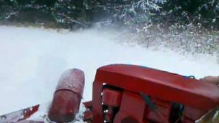 Wheel horse snowblower GT2500 [upl. by Aisa]