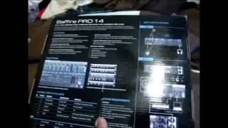 Focusrite Saffire Pro 14 Unboxing [upl. by Earvin932]