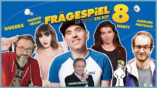 FRAGESPIEL 8 avec Marion Seclin Horty Aurélien Preveaux et Gus DX [upl. by Ecirbaf]