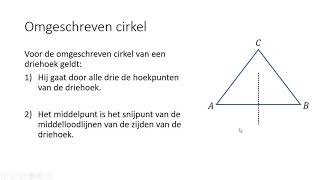 Omgeschreven cirkel 2 HAVOVWO amp 2 VWO [upl. by Yarrum]