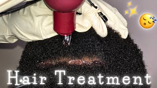 ASMR 4C HAIR TREATMENT  AMAZING HAIR SOUNDS😴😴 asmr [upl. by Stalker363]