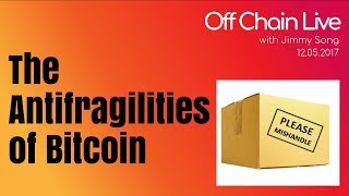 The Antifragility of Bitcoin at Raleigh Bitcoin Meetup  Off Chain Live 20171205 [upl. by Demahum]