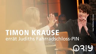 Mentalist Timon Krause errät Judiths FahrradschlossPIN  3nach9 [upl. by Ozmo514]