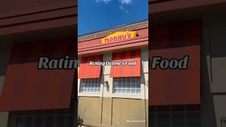 Rating Denny’s Food breakfast Foodie foodreview food dennys ratingfood reviewer review [upl. by Enilaf]