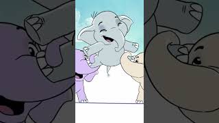 Un elefante se balanceaba  Canticos  Canciones infantiles cartoon kids song animals [upl. by Mercola869]