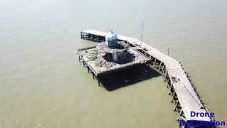 Herne Bay Pier left abandoned and isolated at sea [upl. by Kirbie77]