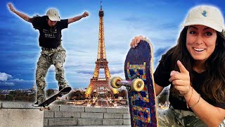 Street Skateboarding in Paris [upl. by Enyawal361]