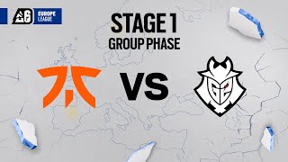 Fnatic vs G2 Esports  Europe League Stage 1  Day 1  2024 [upl. by Dnivra]