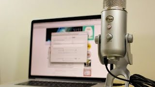 Blue Yeti Microphone  Installation Tutorial [upl. by Alinna]