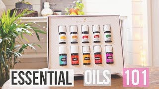 Young Living Essential Oils Starter Kit How I use them  tips amp tricks [upl. by Shantee]