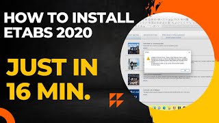 INSTALL ETABS 2020  HOW TO INSTALL ETABS ON LAPTOP OR PC [upl. by Ennaylime59]