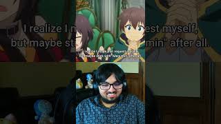 THIS IS WHY KONOSUBA IS SO MAGICAL shorts reaction konosuba anime animereaction [upl. by Onavlis]