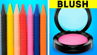 Clever Makeup Tricks Beauty Hacks Skin Care Recipes And DIY Accessories [upl. by Cony936]