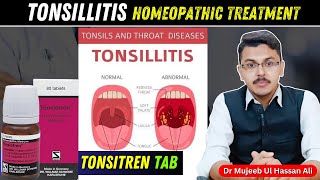 Tonsiotren Homeopathic Medicine  Tonsillitis  Tonsils ka ilaj  Tonsils Homeopathic Treatment [upl. by Einaled324]