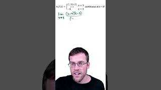 Continuity of Piecewise Functions  Calculus [upl. by Acnayb]