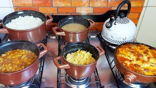 COZINHANDO PELA 1° VEZ NAS PANELAS 100 CERÂMICA  CERAFLAME Cookware Bruna Karine [upl. by Poyssick251]