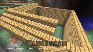 How To Build a Roof in Minecraft ep3 [upl. by Drofyar]