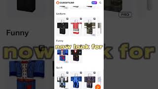 How to make Roblox clothes 🤭 [upl. by Rainie]