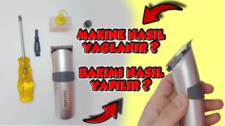 Saç Traş Makinesi Nasil Yağlanir  Traş Makinesi Bakimi Nasıl Yapılır [upl. by Errecart]