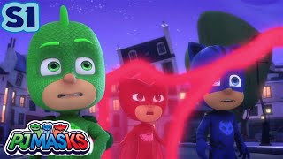 PJ Masks Season 1  Speak UP Gekko  Double Episode  Cartoon for kids [upl. by Kinom525]