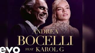 Andrea Bocelli Karol G  Vivo Por Ella Dance Remix [upl. by Aleunam]