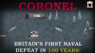 The Naval Battle of Coronel 1914 ⚓ World War 1 at Sea [upl. by Faucher]