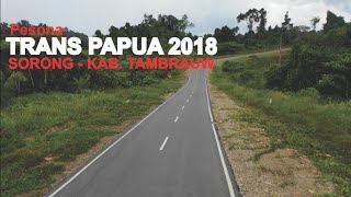 Pesona Jalan Trans Papua Sorong Tambrauw di Distrik Makbon Mulus dan Indah Pemandangan Hutan [upl. by Leila86]