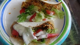 Slow Cooker Cilantro Lime Chicken Tacos [upl. by Careaga176]