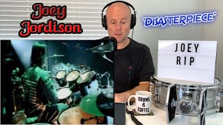 Drum Teacher Reacts JOEY JORDISON  Slipknot Disasterpiece Drum Cam [upl. by Inad158]