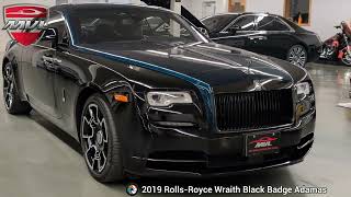 2019 Rolls Royce Wraith Black Badge Adamas X87196 1 [upl. by Emilio]