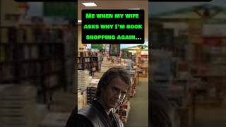 When Your Spouse Asks Why You are Buying MORE BOOKS shorts [upl. by Lledrev55]