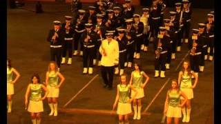 Musikparade 2009  Erfurt Messehalle Pstrong Orchestra with the majorette Lębork part 2 [upl. by Aekin]